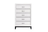 Davi White Panel Bedroom Set