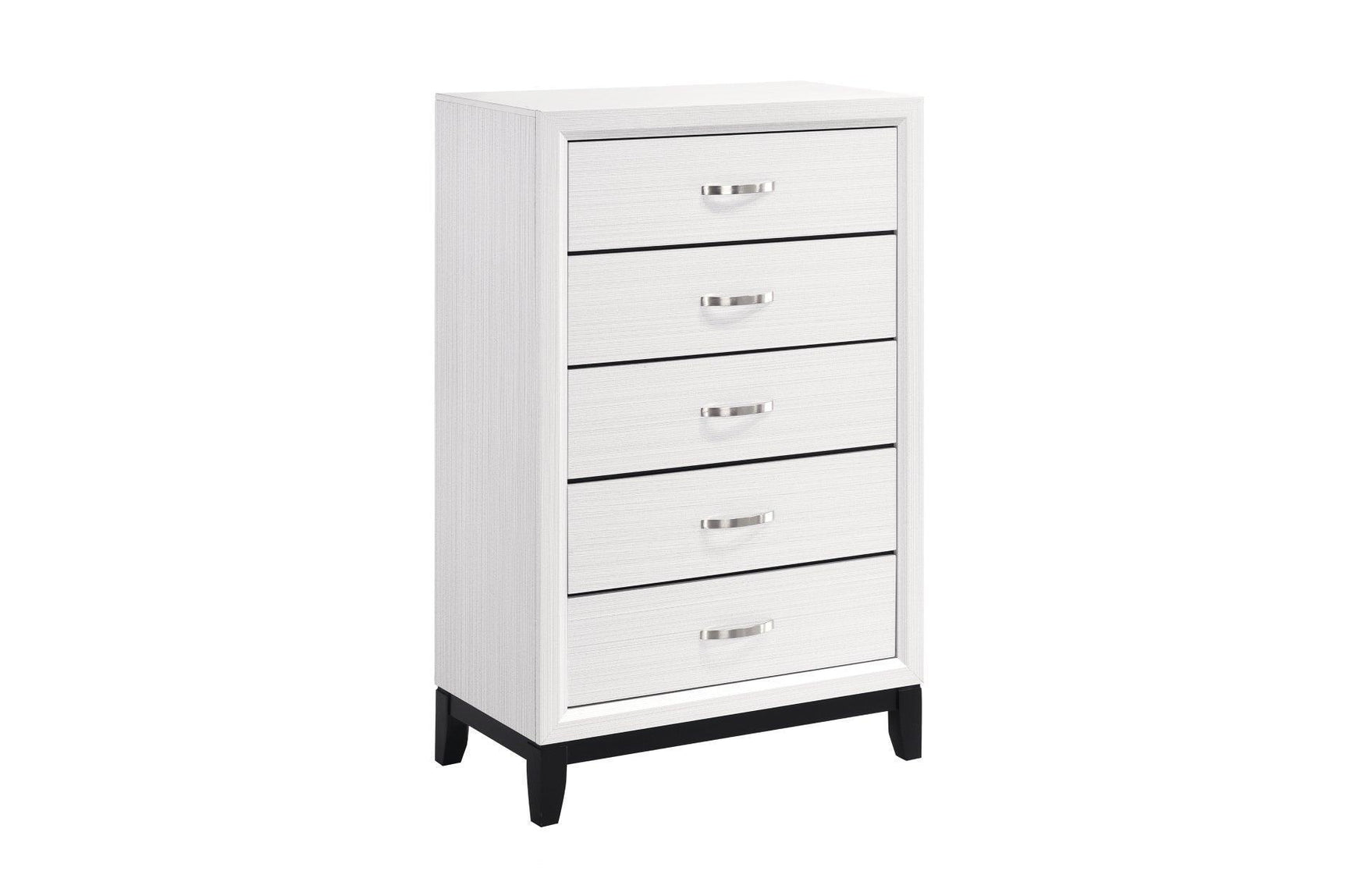 Davi White Panel Bedroom Set