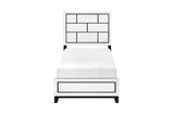 Davi White Panel Bedroom Set