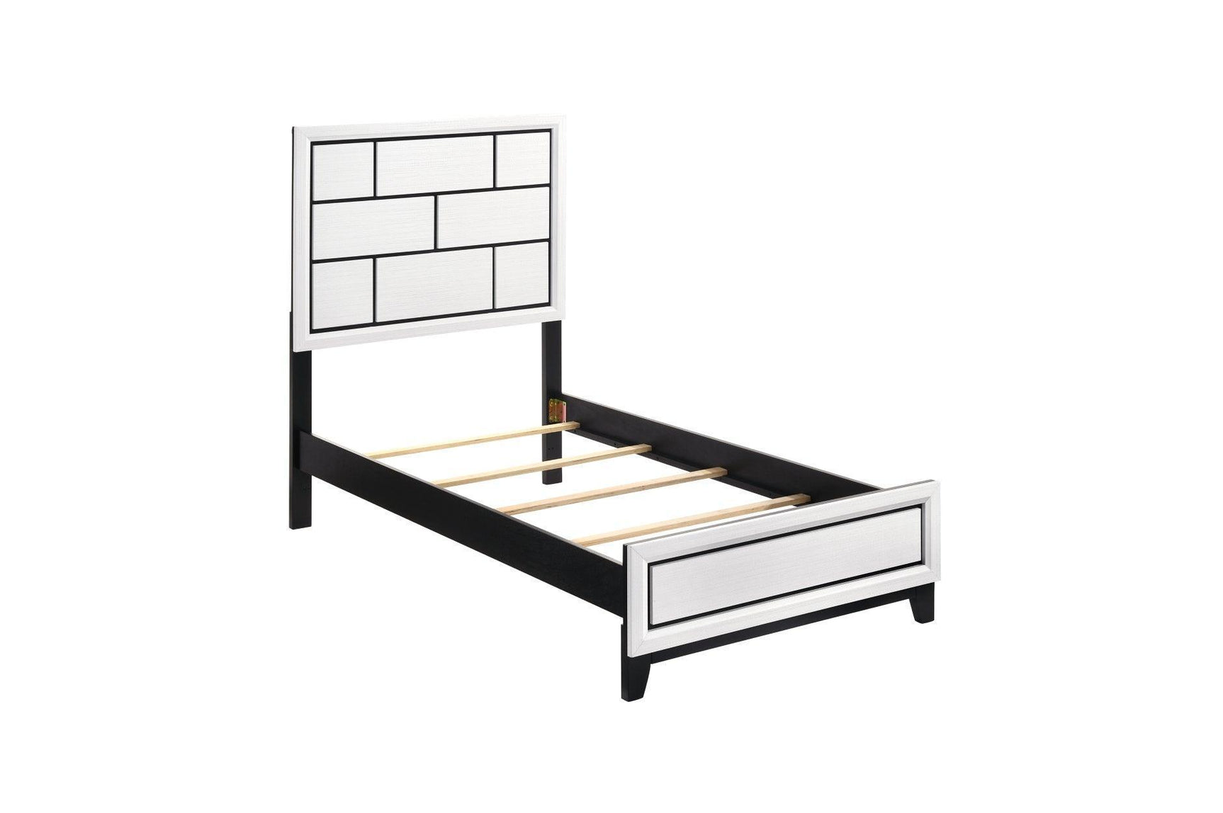 Davi White Panel Bedroom Set