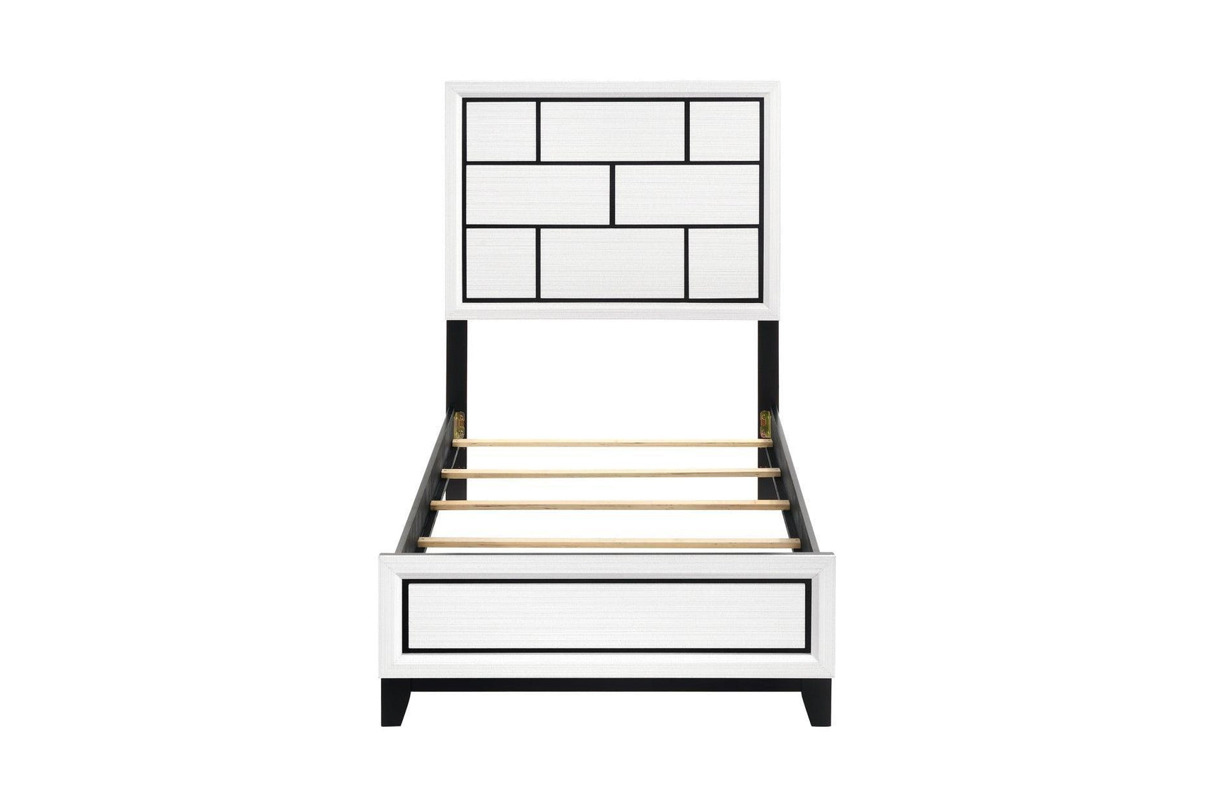 Davi White Panel Bedroom Set