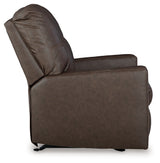 Barlin Mills Umber Faux Leather Recliner