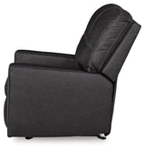 Barlin Mills Carbon Faux Leather Recliner