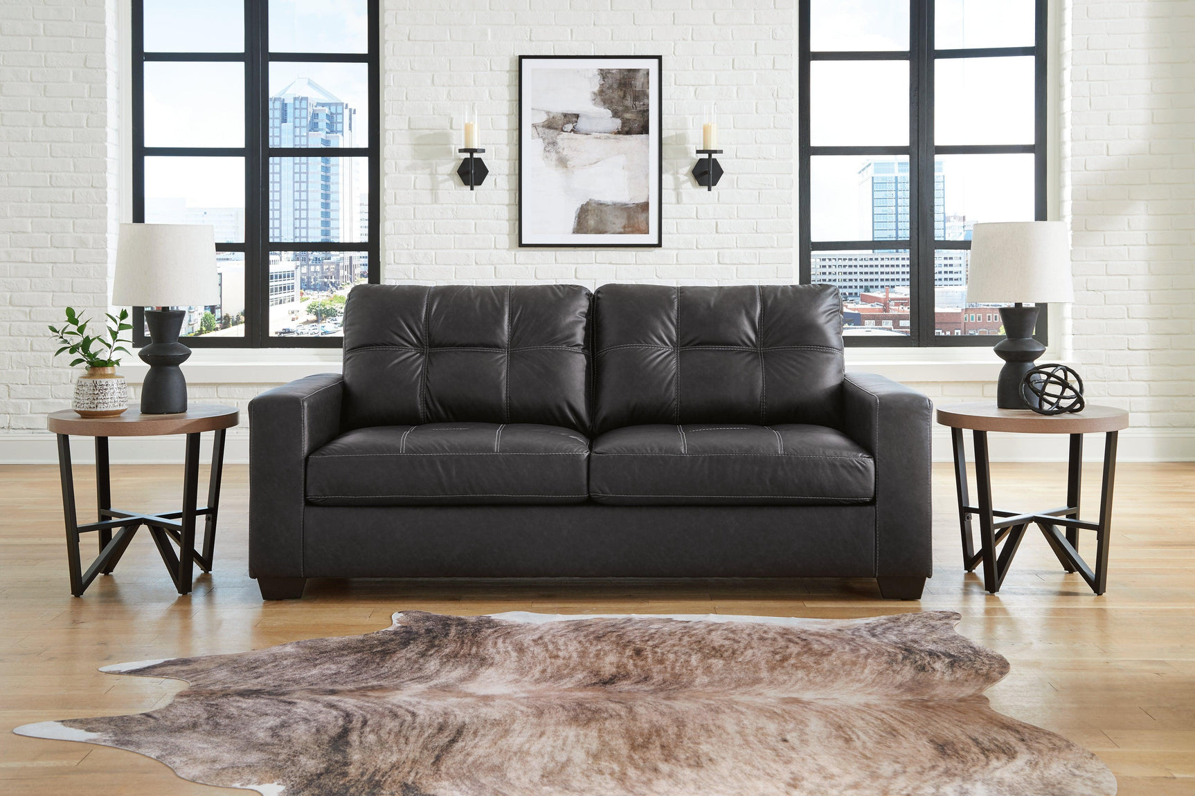 Barlin Carbon Mills Sofa, Loveseat and Recliner