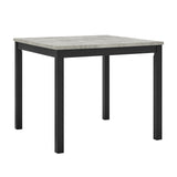 Lennon 5-Piece Concrete Counter Height Dining Set view 2