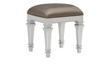 Avondale Gray Upholstered Tufted Panel Bedroom Set