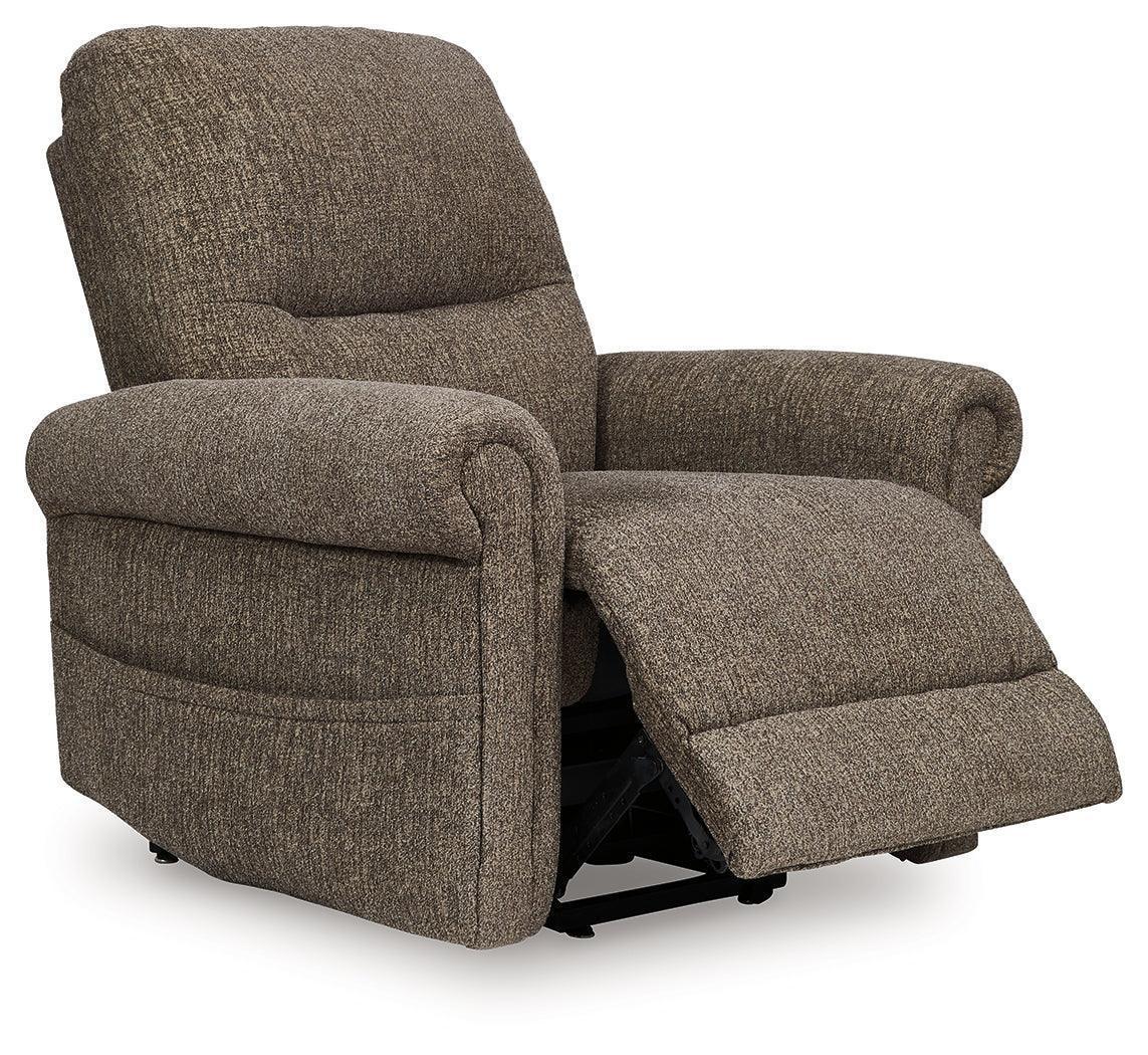 Aureta Earth Performance Fabric,Next-Gen Nuvella™,Chenille Power Lift Recliner