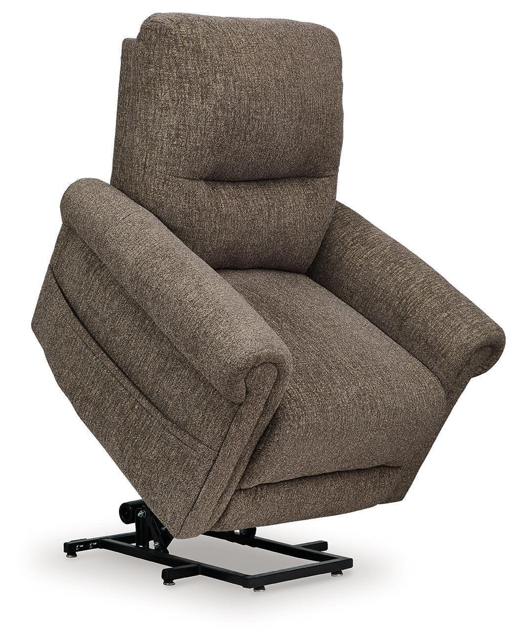 Aureta Earth Performance Fabric,Next-Gen Nuvella™,Chenille Power Lift Recliner