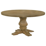 Florence Rustic Honey Round Dining Room Set