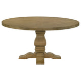 Florence Rustic Honey Round Dining Room Set
