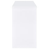 Topanga Engineered Wood Freestanding Home Bar White