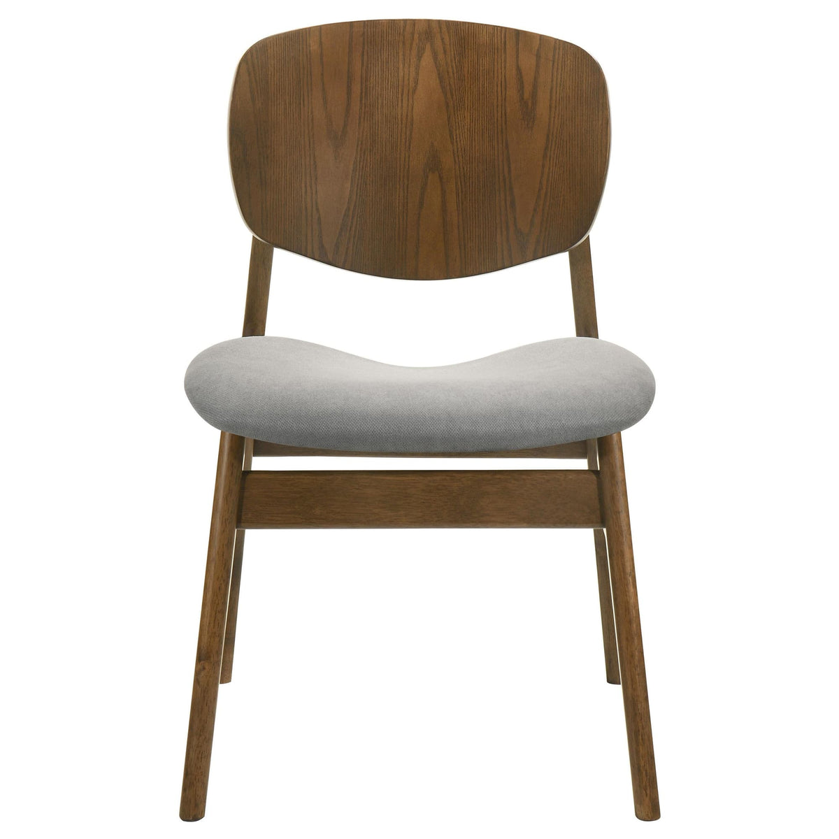 Benford Dark Brown Upholstered Dining Side Chair Set of 2 — product image 4