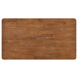 Hollyoak Walnut Black Rectangular Dining Room Set