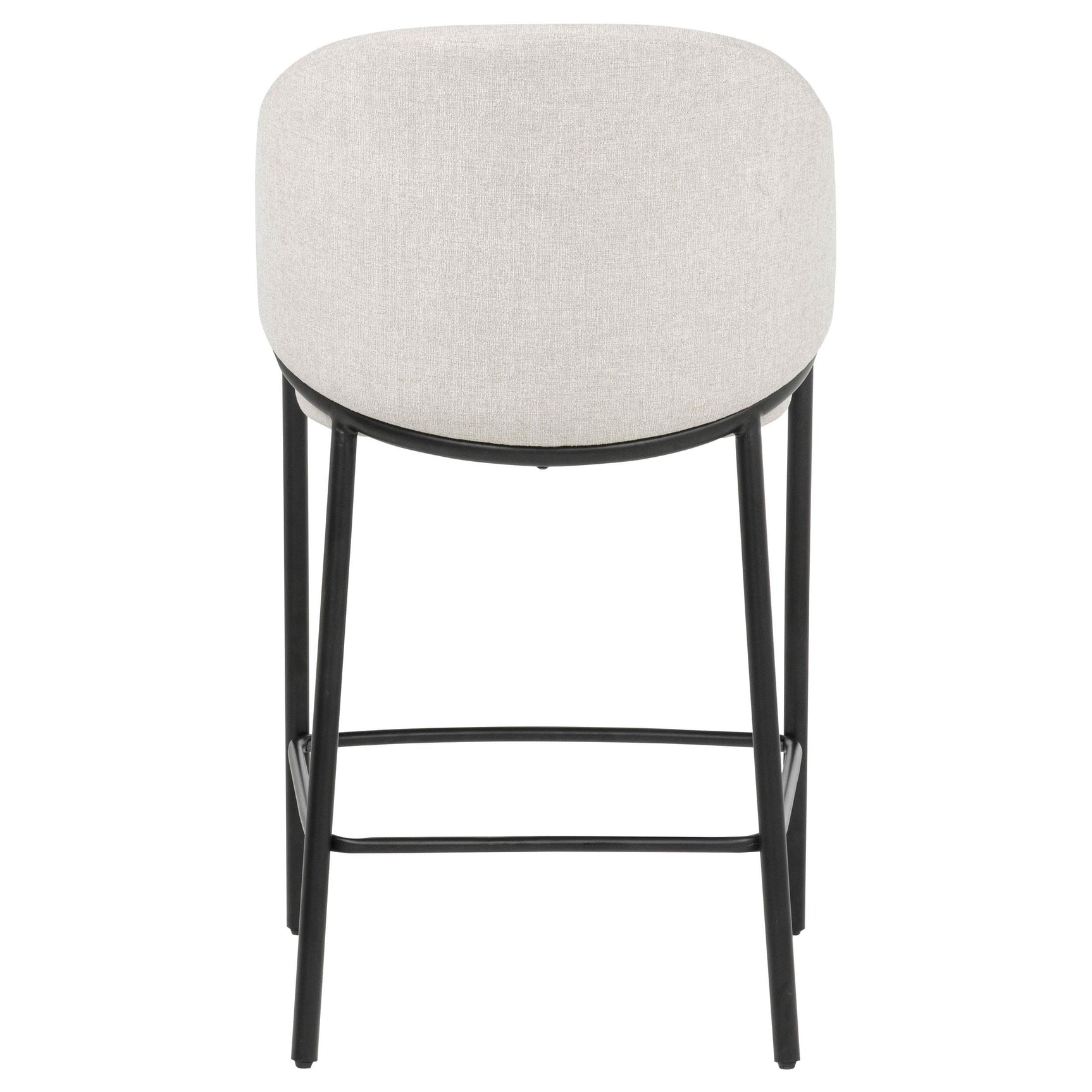 Chadwick Fabric Upholstered Counter Height Chair Beige (Set of 2)