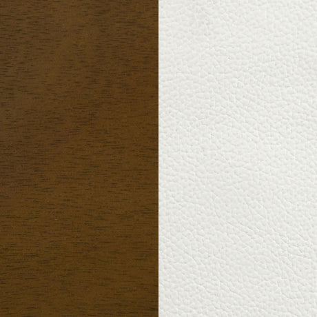 Merrin Dining Side Chair Off White and Walnut (Set of 2) — product image 11