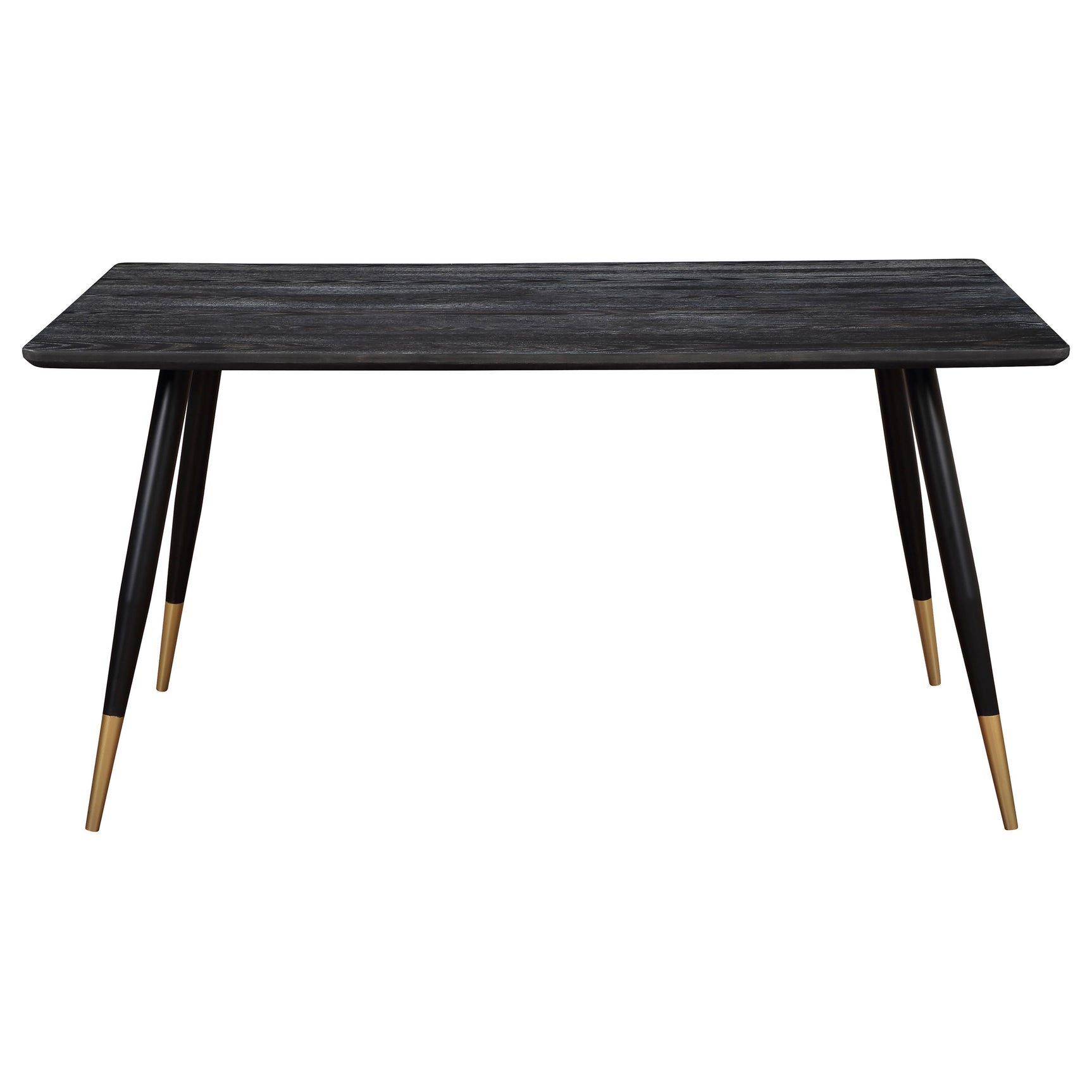 Zetta Black Rectangular 60-inch Wood Dining Room Set