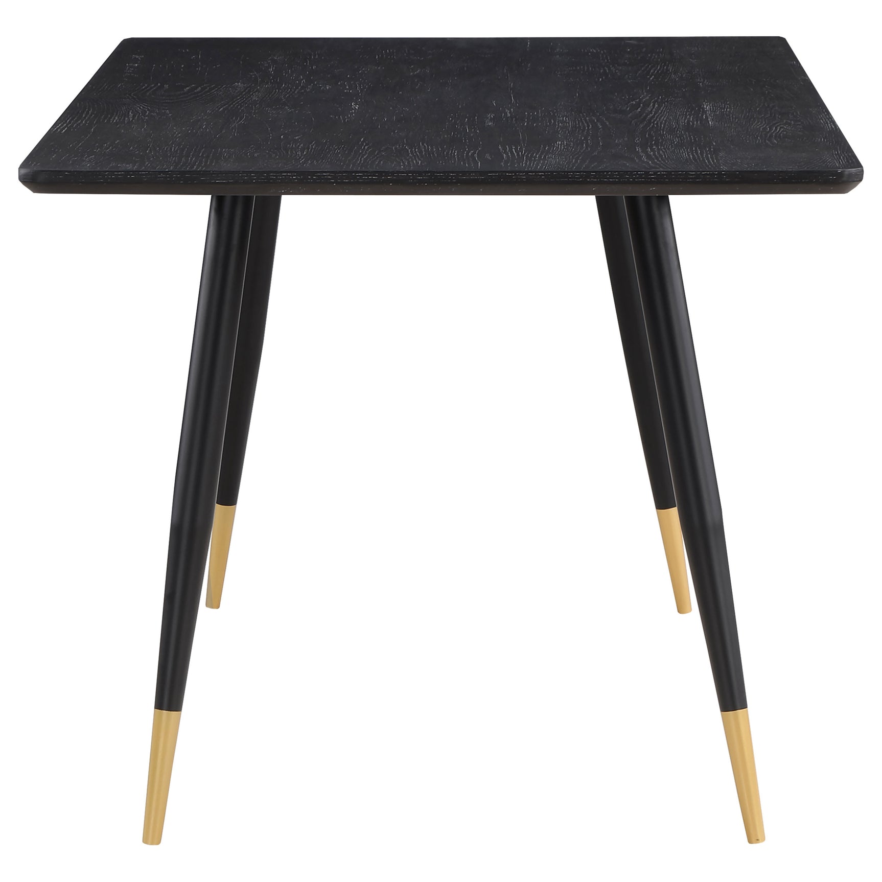 Zetta Black Rectangular 60-inch Wood Dining Room Set
