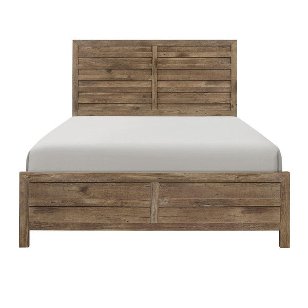Kin Brown Panel King Bed