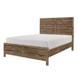 Kin Brown Panel Queen Bed