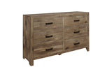Mandan Light Brown Panel Youth Bedroom Set