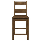 Coleman Golden Brown Counter Height Set