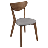 Everett Natural Walnut Rectangular Dining Room Set