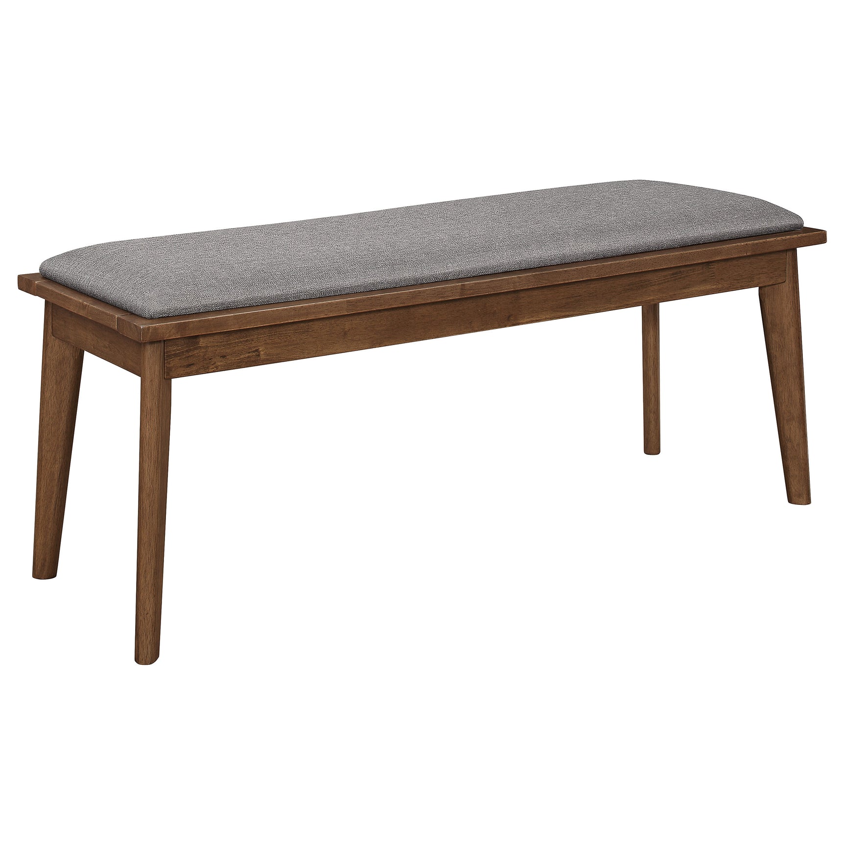 Everett Natural Walnut Rectangular Dining Room Set