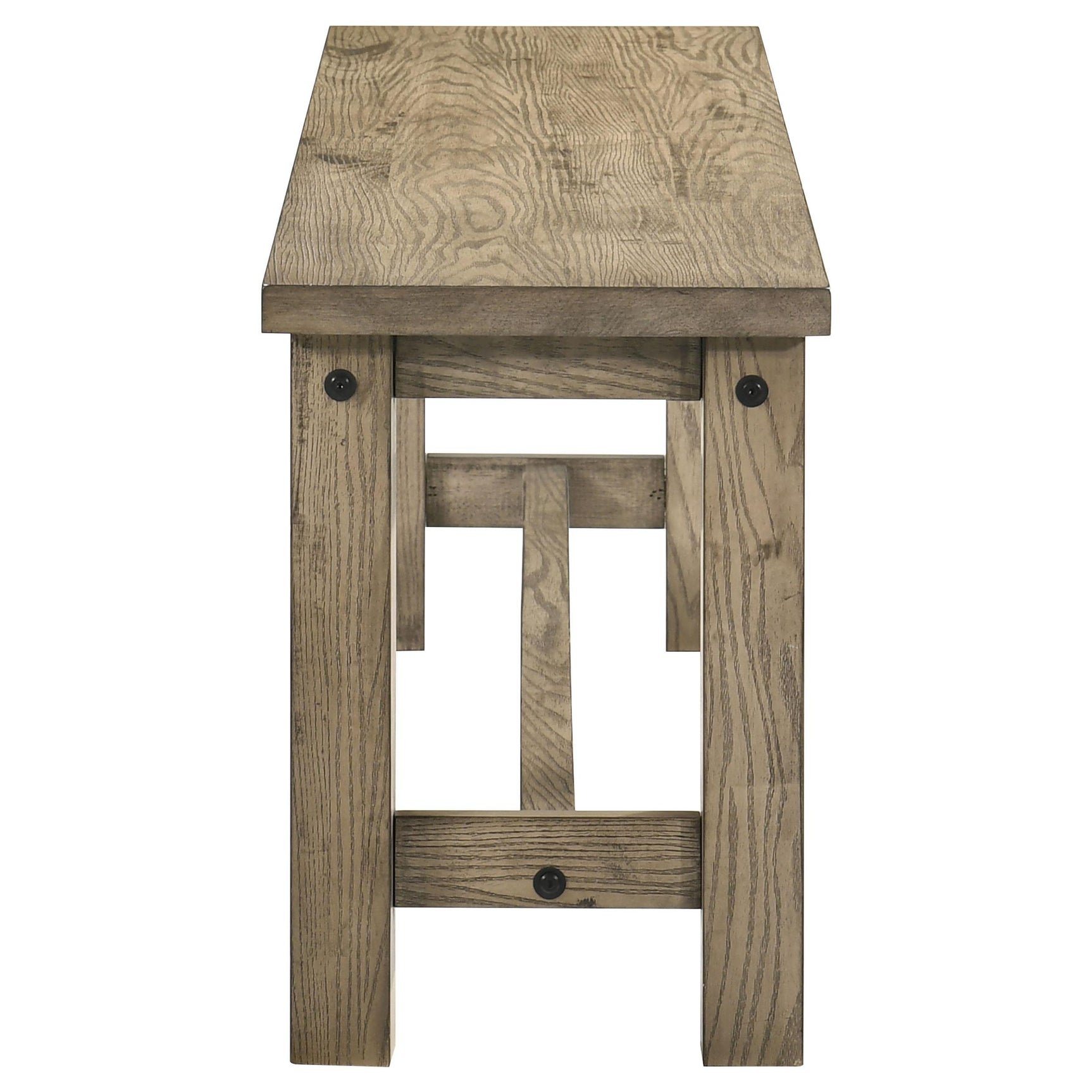 Cardova 51-inch Solid Wood Dining Bench Vineyard Oak
