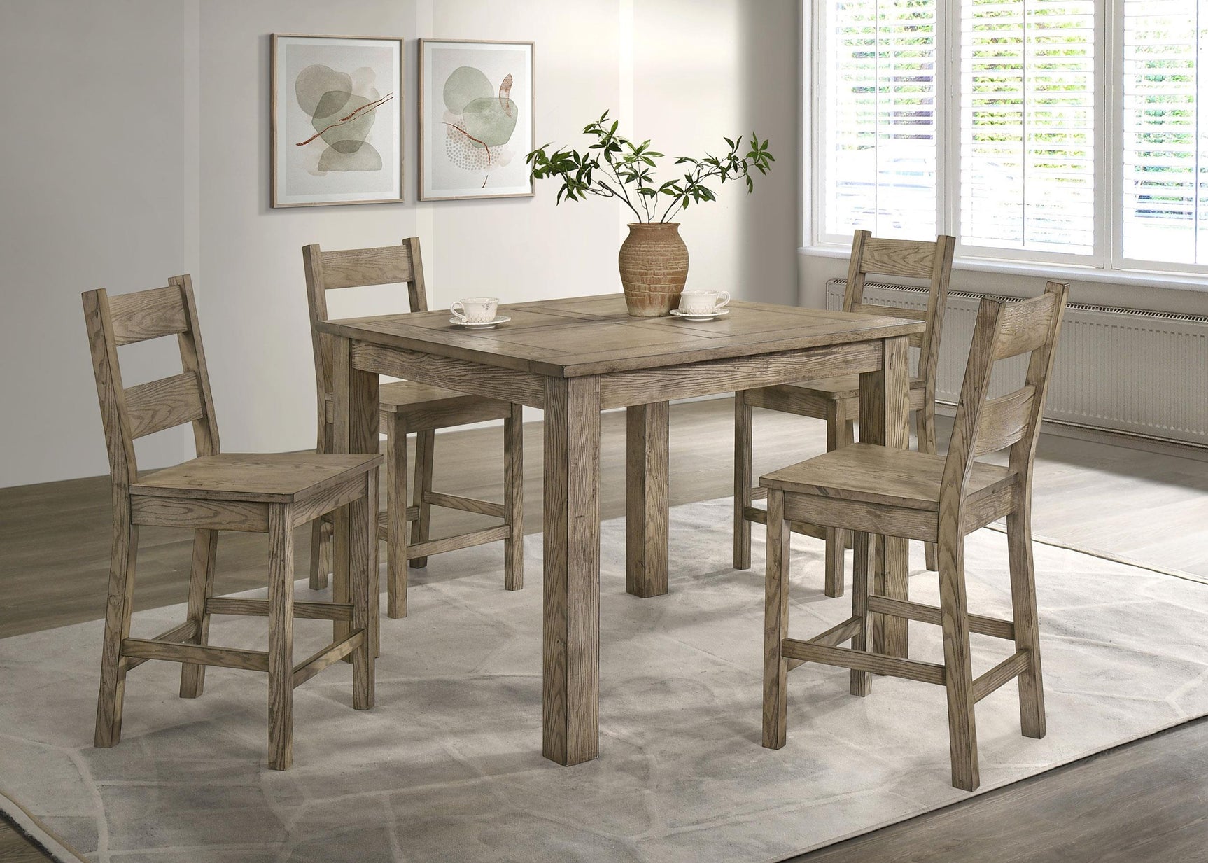 Cardova Counter Height Dining Chair Vineyard Oak (Set of 2)