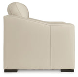 Treasure Trove Almond Leather Oversized Chair