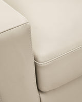 Treasure Trove Almond Leather Sofa