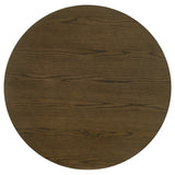 Ottowa Brown Round Wood Dining Room Table Set