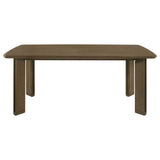 Ottowa Brown Rectangular Wood Dining Room Table Set