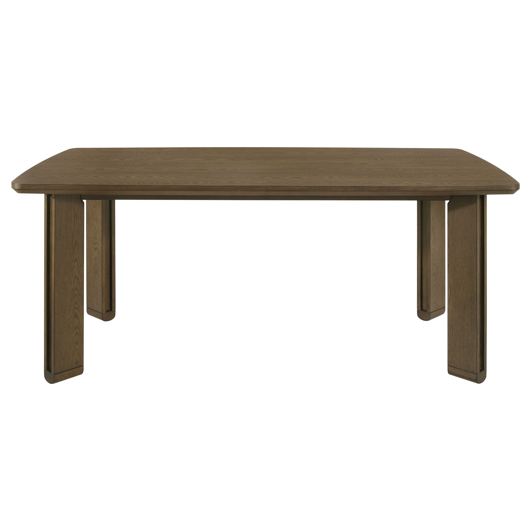 Ottowa Brown Rectangular Wood Dining Room Table Set