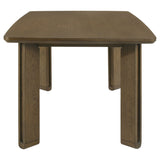 Ottowa Brown Rectangular Wood Dining Room Table Set