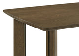 Ottowa Brown Rectangular Wood Dining Room Table Set