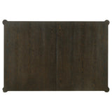 Reseda 81-inch Extension Leaf Dining Table Ash Brown