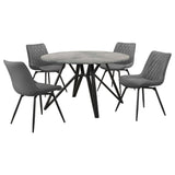Neil Gray Round Dining Room Set Concrete
