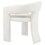 Carlow Upholstered Dining Arm Chair White (Set of 2)