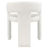 Carlow Upholstered Dining Arm Chair White (Set of 2)