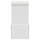 Shawna Upholstered Skirted Side Chair White (Set of 2)