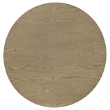 Hamlyn 43-inch Round Wood Dining Room Table Natural Oak