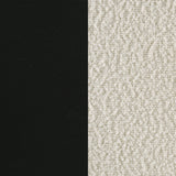 Kehoe Upholstered Dining Side Chair Cream and Black (Set of 2)