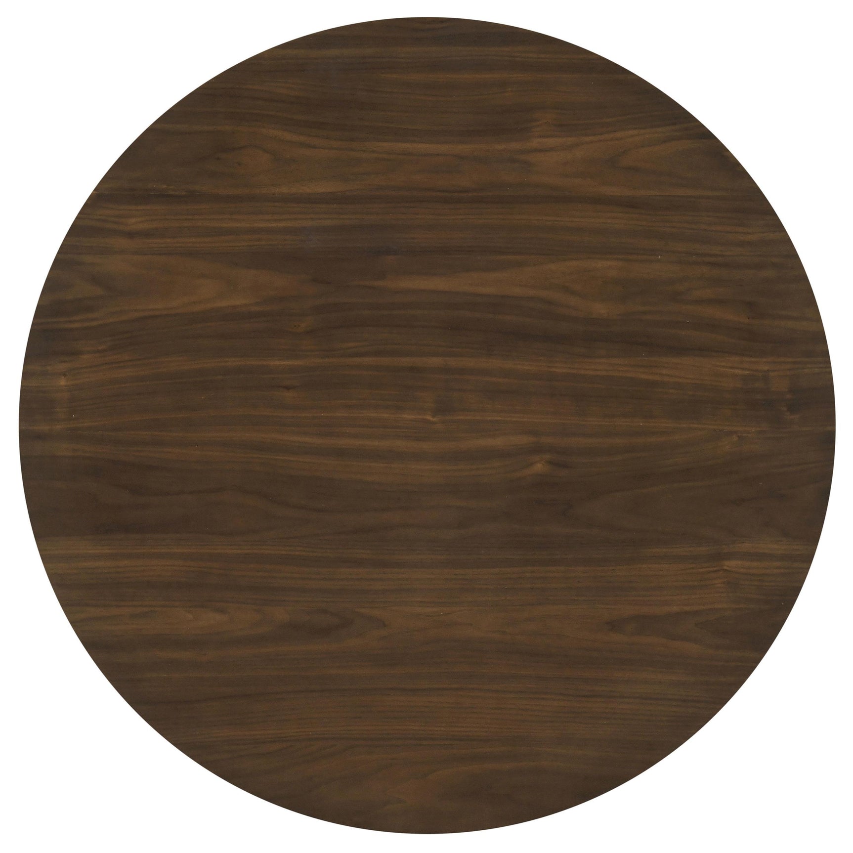 Hamlyn 43-inch Round Wood Counter Height Dining Table Walnut