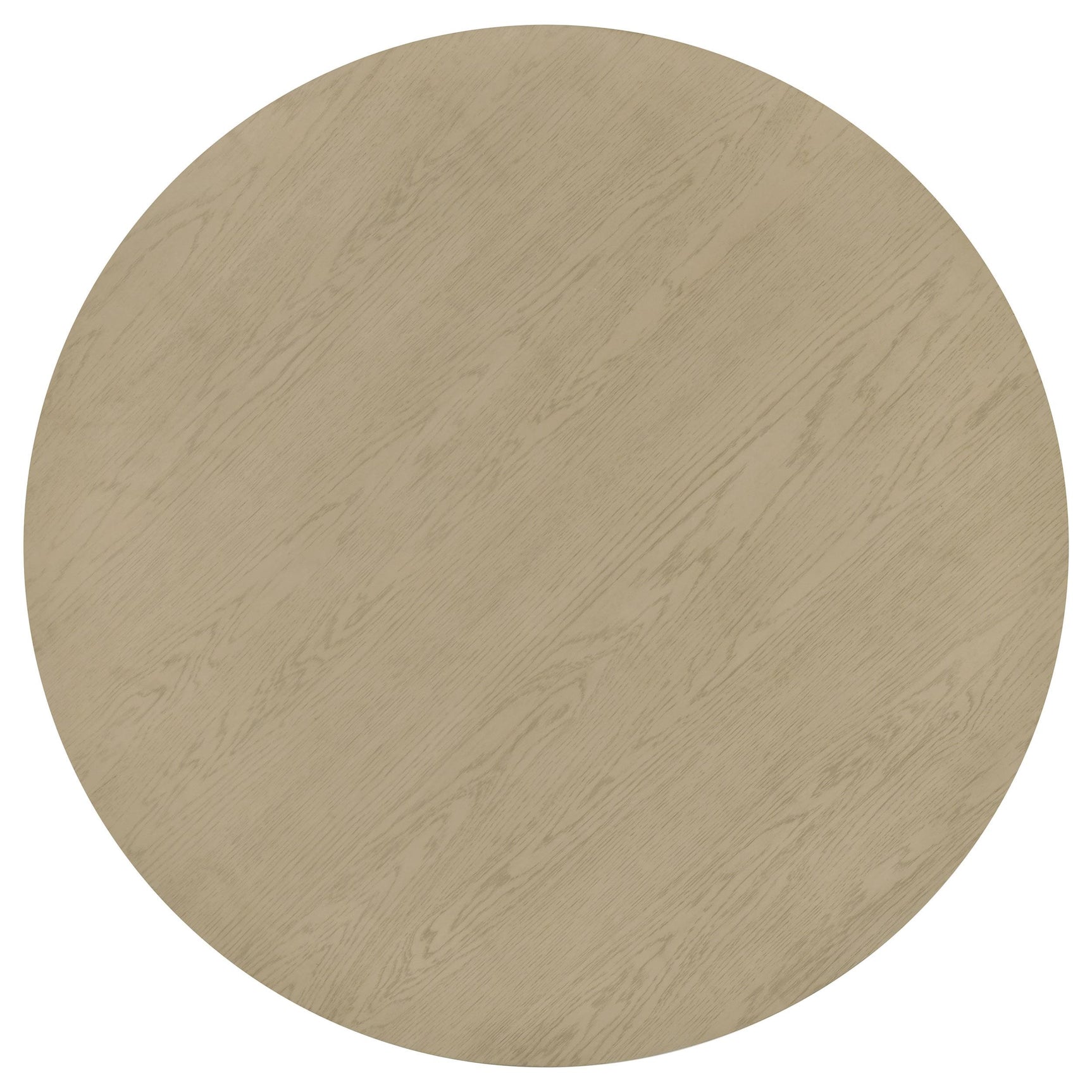 Strouse 47-inch Round Wood Dining Room Table Natural Oak