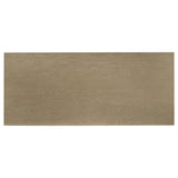 Decker 82-inch Rectangular Wood Dining Table Natural Oak