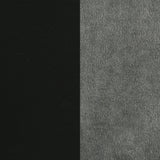 Redbridge Velvet Upholstered Counter Chair Grey and Black (Set of 2)