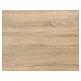 Garza Space Saving Rectangular Dining Table Greige Oak