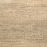 Garza Space Saving Rectangular Dining Table Greige Oak