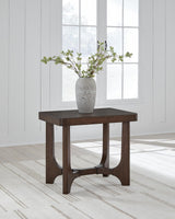 Korestone Dark Brown Coffee Table with 2 End Tables — product image 12